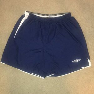 Vintage Men’s Umbro navy shorts Large
